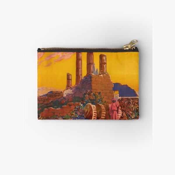 Item preview, retro chemins de fer algeriens de letat lalgerie romaine timgad vintage reclame designed and sold by CorasPosters.