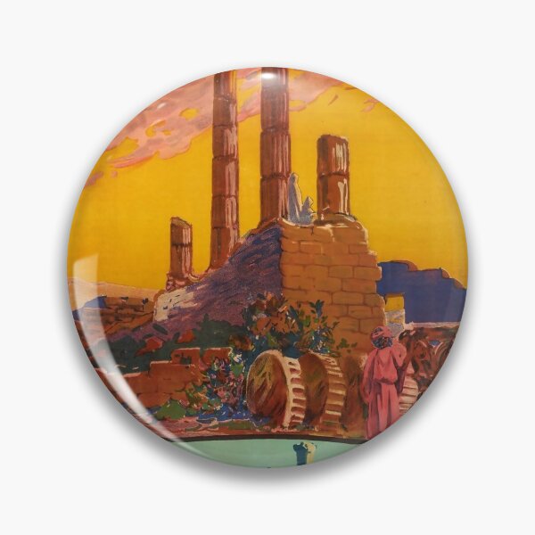 Item preview, retro chemins de fer algeriens de letat lalgerie romaine timgad vintage reclame designed and sold by CorasPosters.