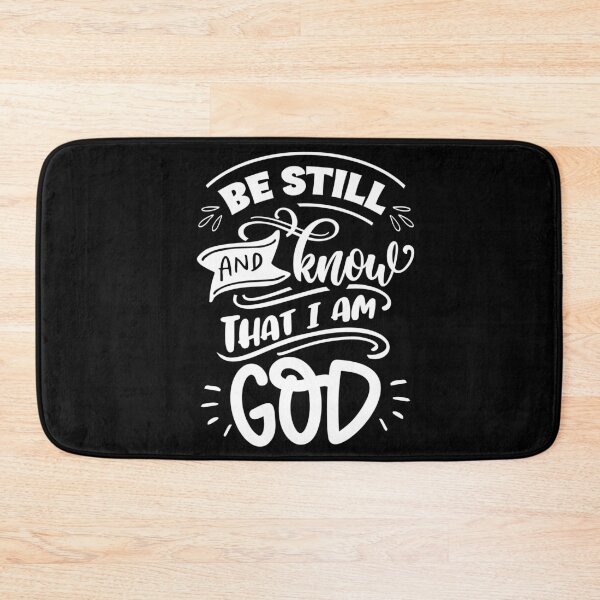 Item preview, Be Still And Know That I Am God (white) (Positive Believer) designed and sold by OneCherubim.