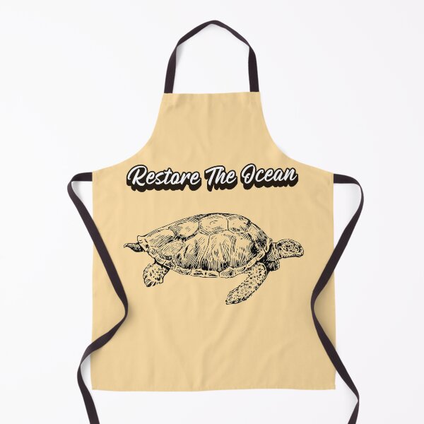 Item preview, Restore The Ocean Tropical Turtle designed and sold by Mustard Prophet.