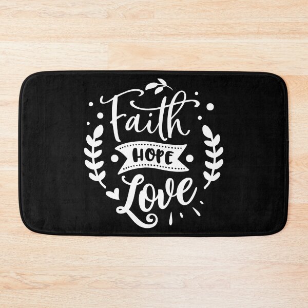 Item preview, Faith Hope Love (white) (Positive Believer) designed and sold by OneCherubim.