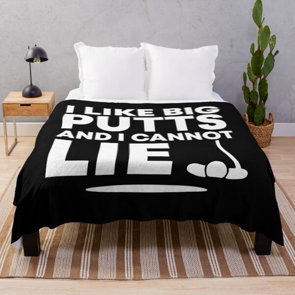 Item preview, I Like Big Putts And I Cannot Lie Funny Golfing Sport Pun Golf Humor designed and sold by acatalepsys.