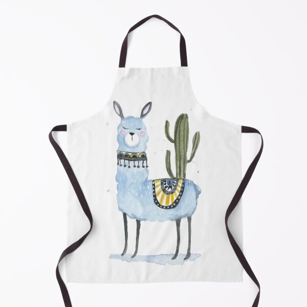 Item preview, Blue llama designed and sold by Valérie Gilbert.