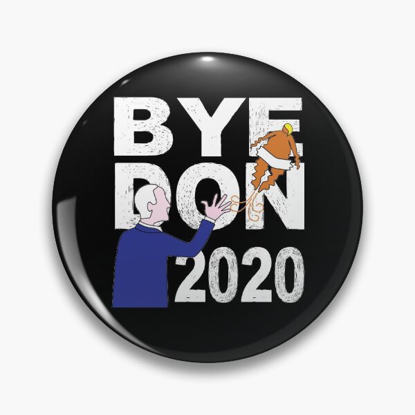 Item preview, Bye Don 2020 Biden waving at Trump balloon as it leaves designed and sold by ReluctantChickn.