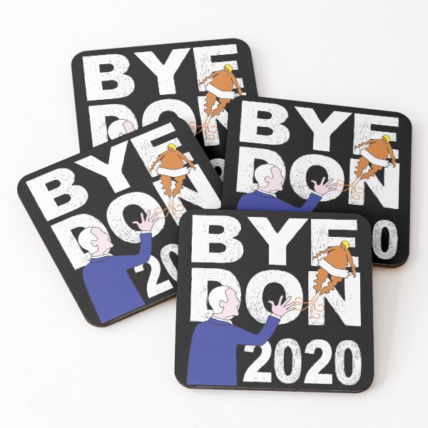 Item preview, Bye Don 2020 Biden waving at Trump balloon as it leaves designed and sold by ReluctantChickn.