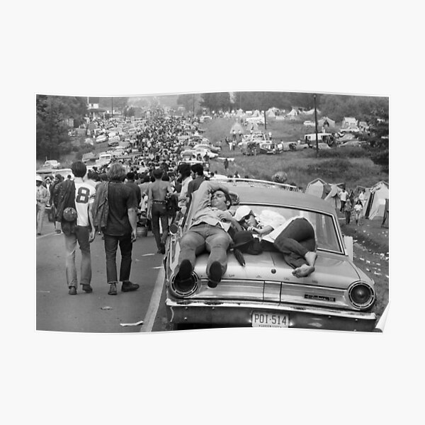 Konzert Woodstock Poster