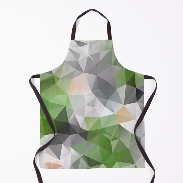 Item preview, Grey green polygonal pattern designed and sold by fuzzyfox.