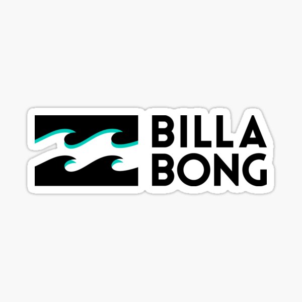 Summer Breeze by Bilabong Blue Egret Tee Sticker