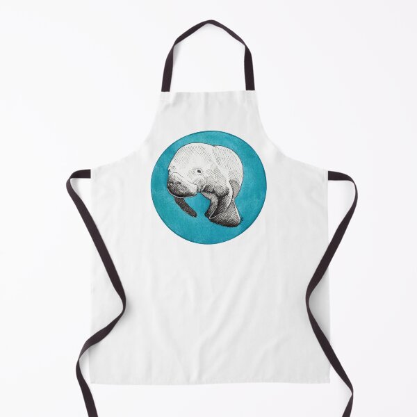 Item preview, Inktober 2020: Manatee designed and sold by Pamela Sommer.