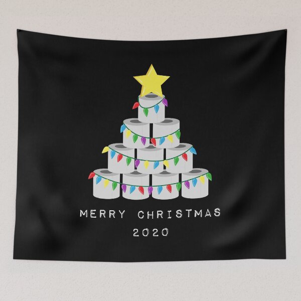 Item preview, Toilet Paper Christmas Tree a Quarantine Christmas 2020 Meme designed and sold by Siiiiichfried.
