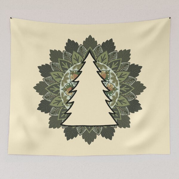 Item preview, Evergreen Mandala designed and sold by NJMoxon.