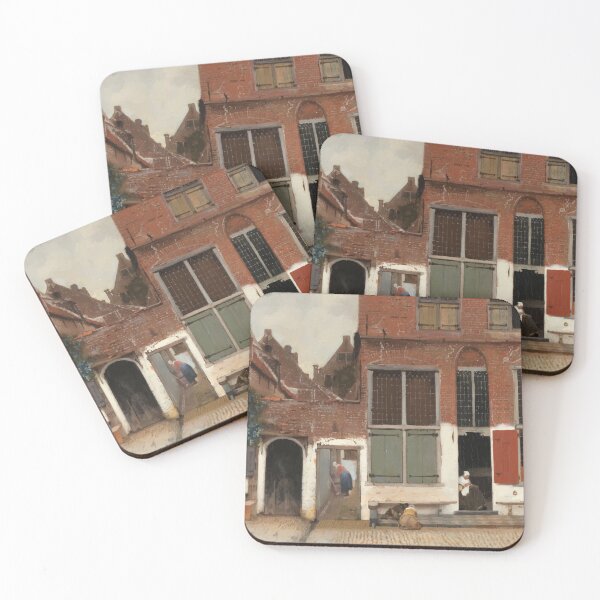 Item preview, Johannes Vermeer | View of Houses in Delft designed and sold by badguyduh.