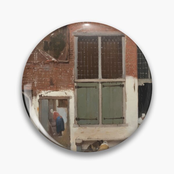 Item preview, Johannes Vermeer | View of Houses in Delft designed and sold by badguyduh.