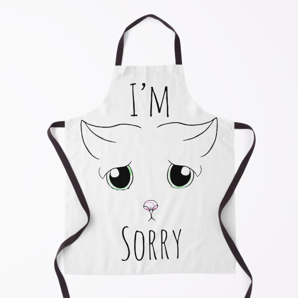 Item preview, Sad Cat Face: I'm Sorry designed and sold by ajoymoon.
