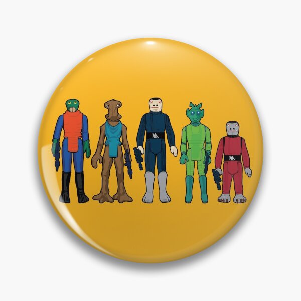 Item preview, Retro Kenner action figure Cantina Patrons designed and sold by LeftCoast Graphics.