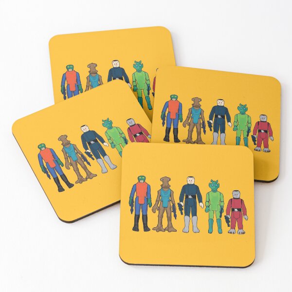 Item preview, Retro Kenner action figure Cantina Patrons designed and sold by LeftCoast Graphics.