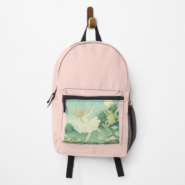 Item preview,  Ida Rentoul Outhwaite Vintage Fairy Dancing in Daisies With a Frog illustration  designed and sold by Bellathewilde.