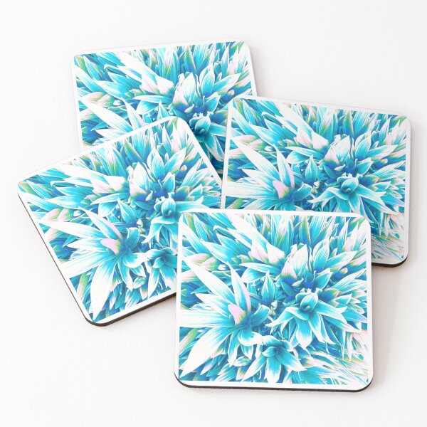 Item preview, Aqua Blue Spiky Rohia Leaf Petals designed and sold by Trixiloo.