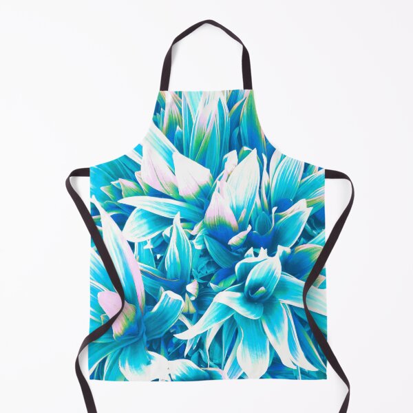 Item preview, Aqua Blue Spiky Rohia Leaf Petals designed and sold by Trixiloo.