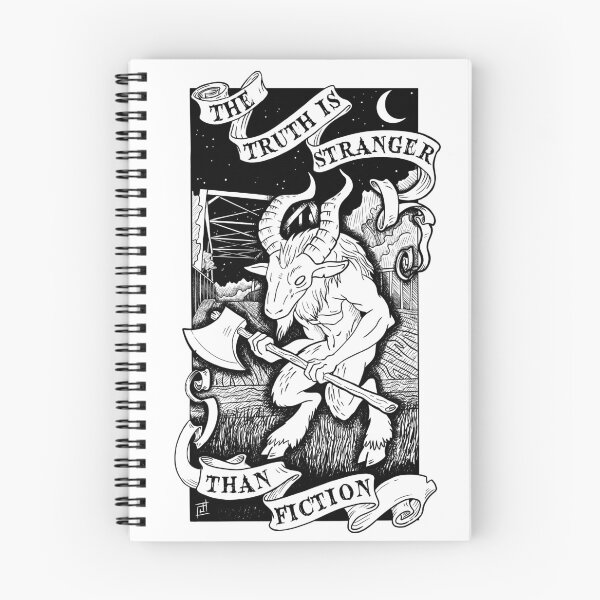 Item preview, Stranger than Fiction - Goatman designed and sold by CryptidCoven.