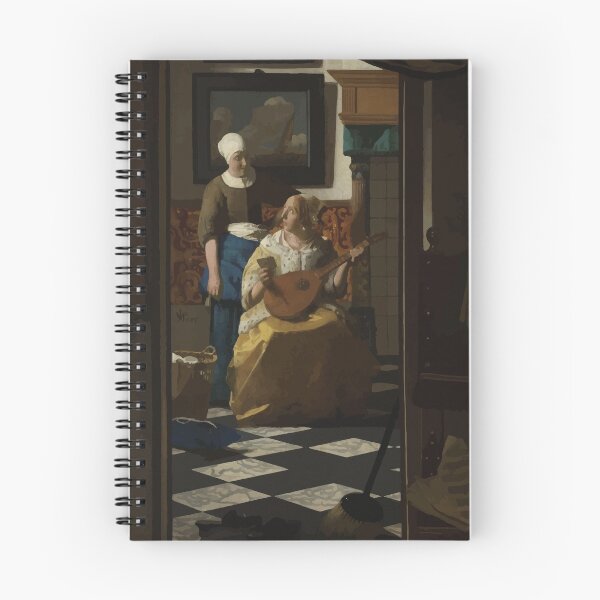 Item preview, Johannes Vermeer | Love Letter designed and sold by badguyduh.
