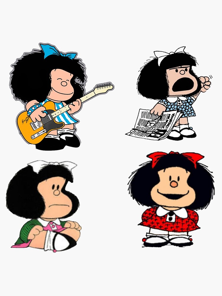 Mafalda Quino Comics Poster for Sale by Elena Bee