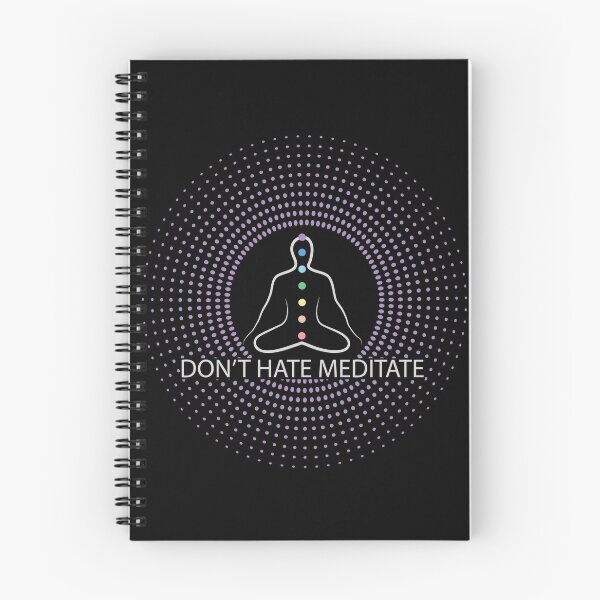 Item preview, Don't Hate Meditate Chakras designed and sold by Coder-T.