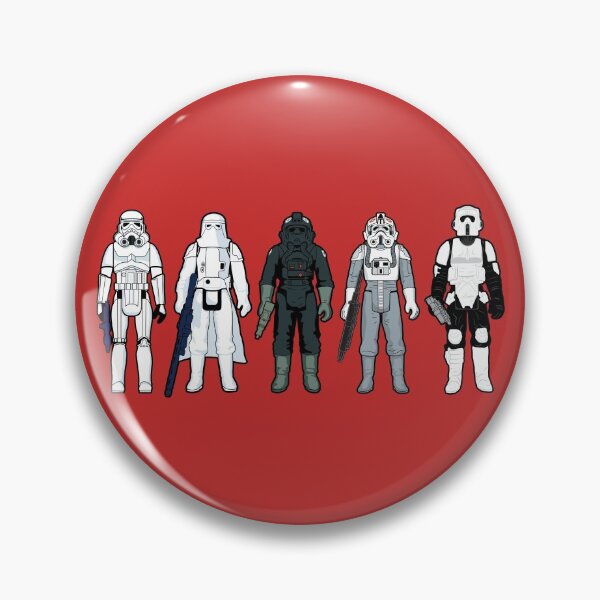 Item preview, Retro Kenner action figure Troopers designed and sold by LeftCoast Graphics.
