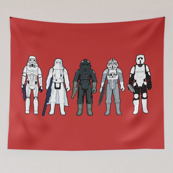 Item preview, Retro Kenner action figure Troopers designed and sold by LeftCoast Graphics.