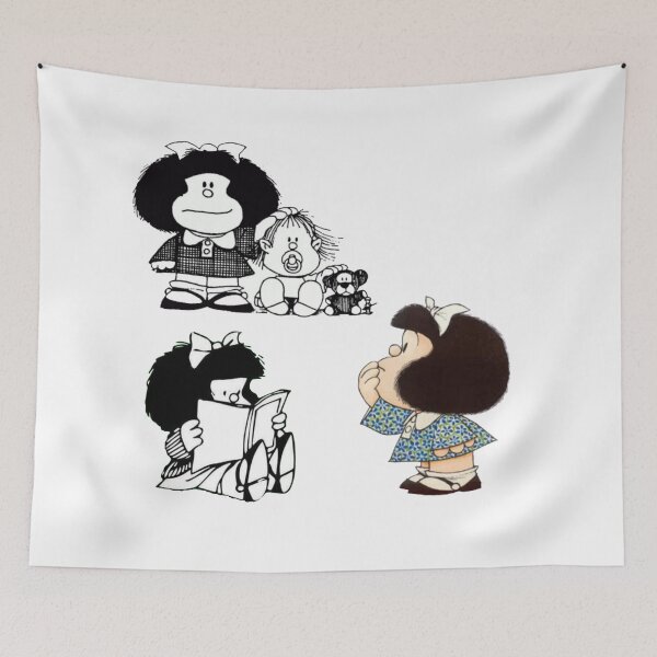 Item preview, Funny Mafalda Quino Comics designed and sold by Elena's Shop.