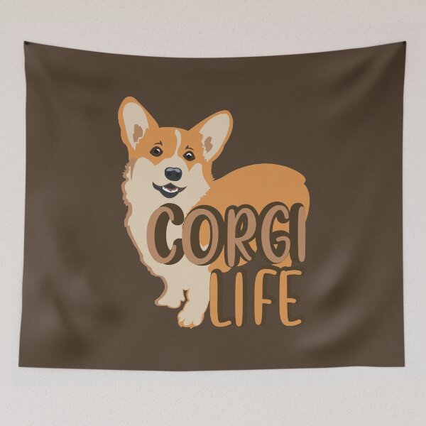 Item preview, Welsh Cute Corgi Life designed and sold by YAnna9.