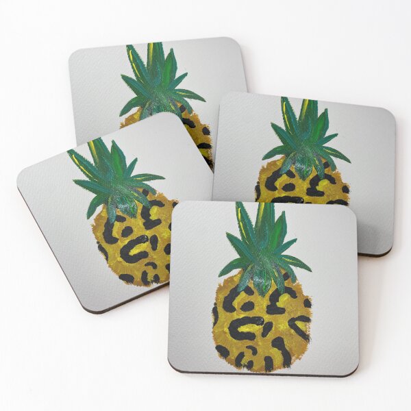 Item preview, Leopard Pineapple designed and sold by Nicky Foster Art.