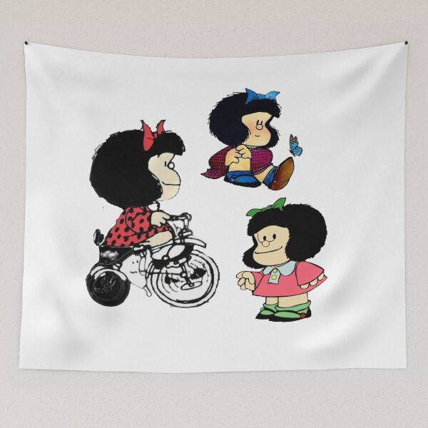Item preview, Funny Mafalda Quino Comics designed and sold by Elena's Shop.
