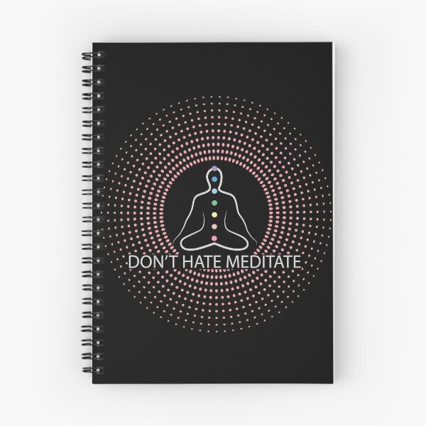 Item preview, Don't Hate Meditate Pink designed and sold by Coder-T.