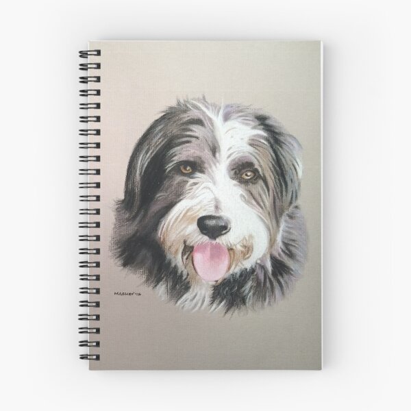 Item preview, Millie the wonderful Bearded Collie designed and sold by micheleashby.