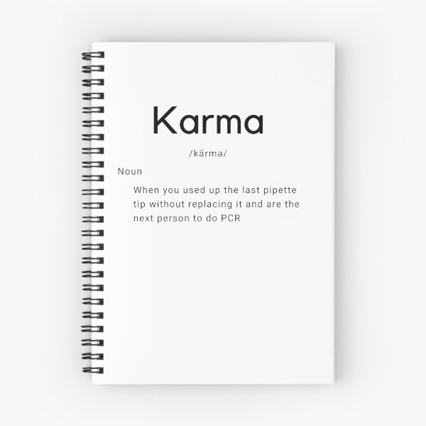 Item preview, Funny Karma definition in Science designed and sold by fun-science-tee.
