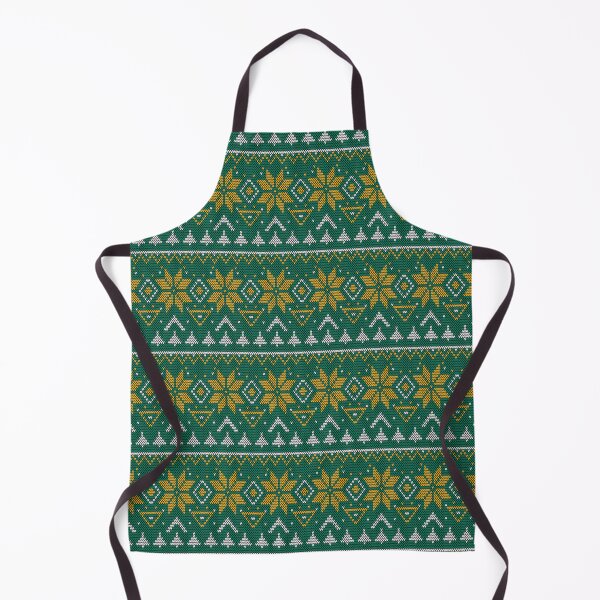 Item preview, Knitted Christmas pattern green  designed and sold by fuzzyfox.