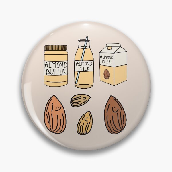 Item preview, Almond Sticker Pack designed and sold by TheBrightInk.