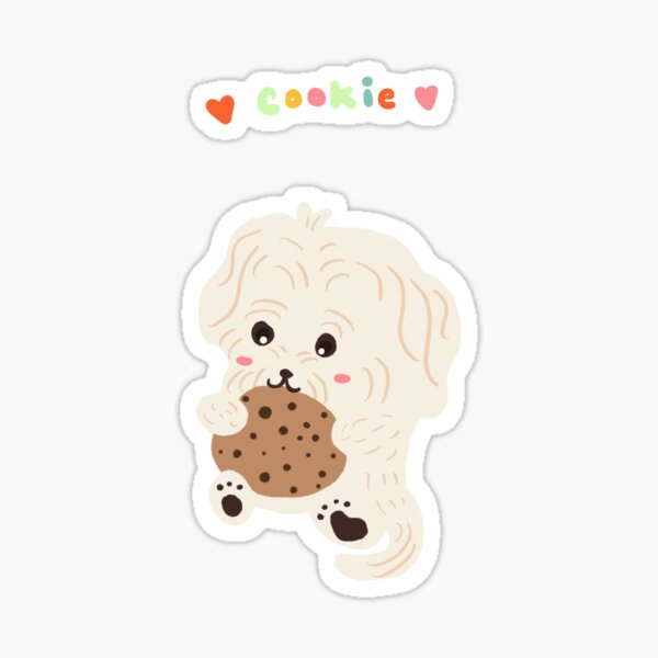 perro de dibujos animados de galleta de perro