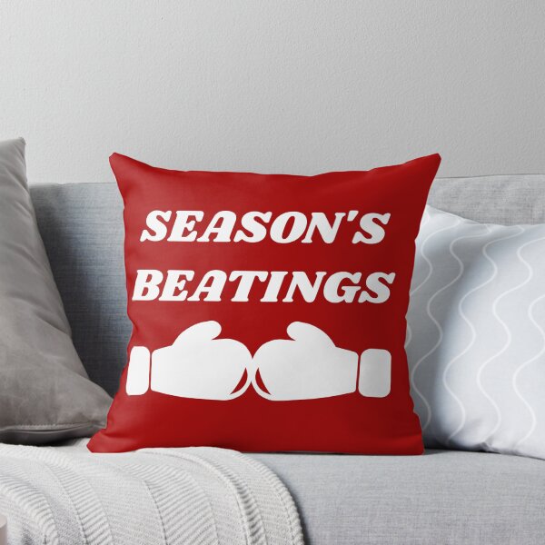 Item preview, Season's Beatings (Greetings) Boxing Christmas Joke designed and sold by GregFromThePeg.