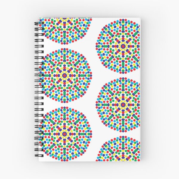 Item preview, Colorful Dot Mandala in Bright Primary Colors designed and sold by DeAnna Hickman.