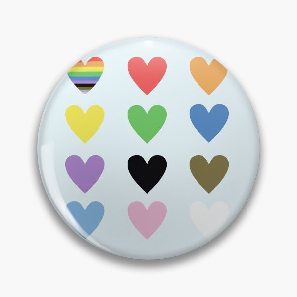 Artikelvorschau, LGBTQ+ Herz Vorteilspaket entworfen und verkauft von Abby Busis.