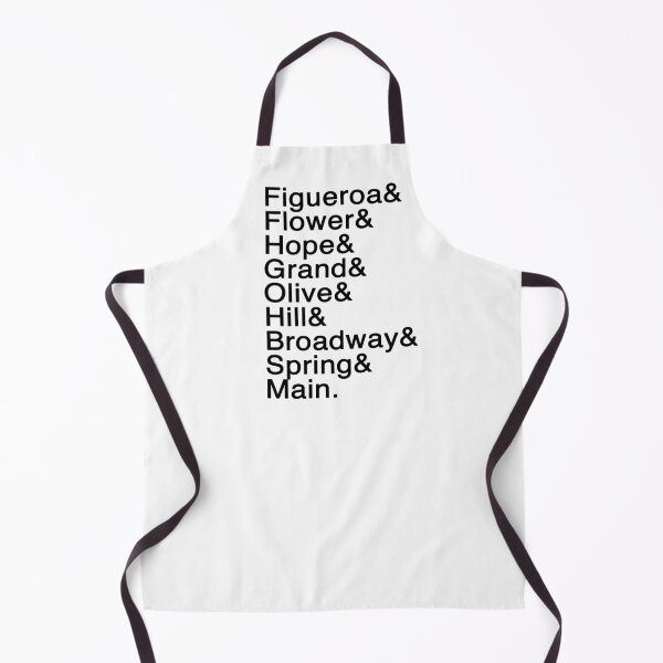 Item preview, DTLA Streets (black letters) designed and sold by plannie.