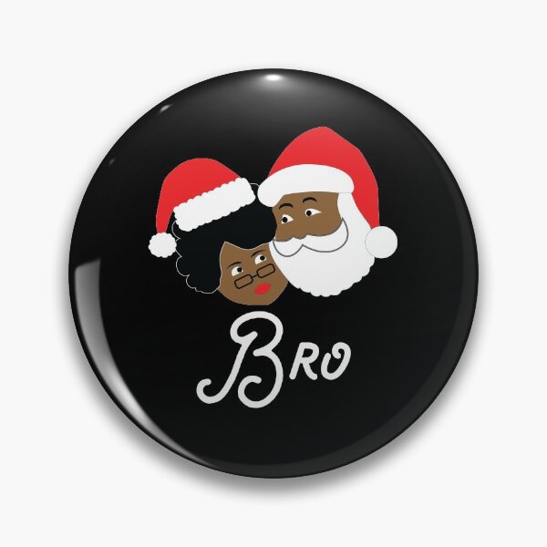 Item preview, Black Brother (Bro) - Matching Family Christmas Black Santa Mr/Mrs Claus designed and sold by blackartmatters.