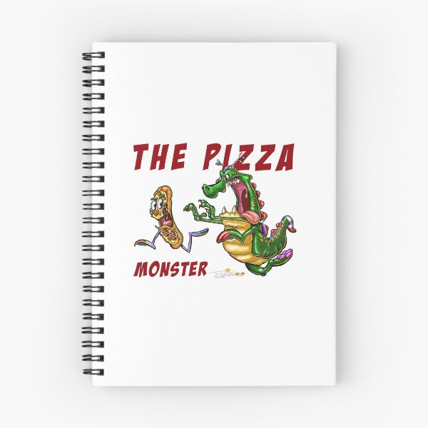Aperçu de l'œuvre Le monstre de la pizza créée et vendue par DocSmith.