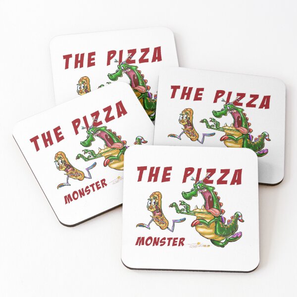 Item preview, The Pizza Monster designed and sold by Smart Aleck Art.