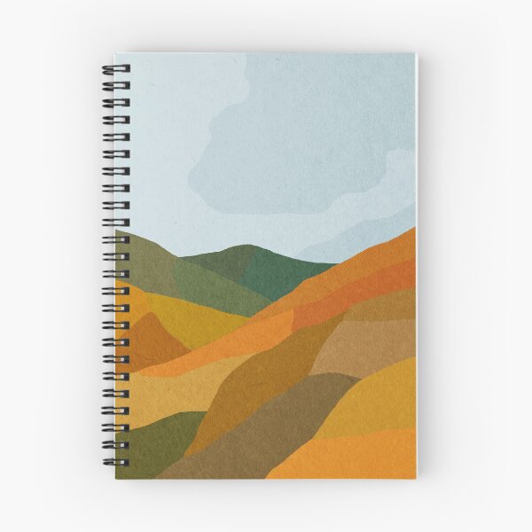 Item preview, Abstract landscape, Retro, Mid century art designed and sold by juliaemelian.