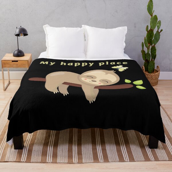 Item preview, My Happy Place Sloth designed and sold by MvuuStudio.