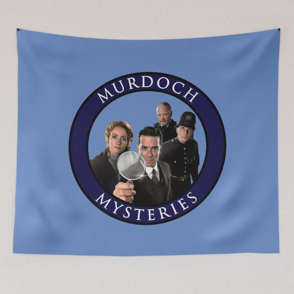 Item preview, Murdoch Mysteries Design in blue designed and sold by art-deco-lady.