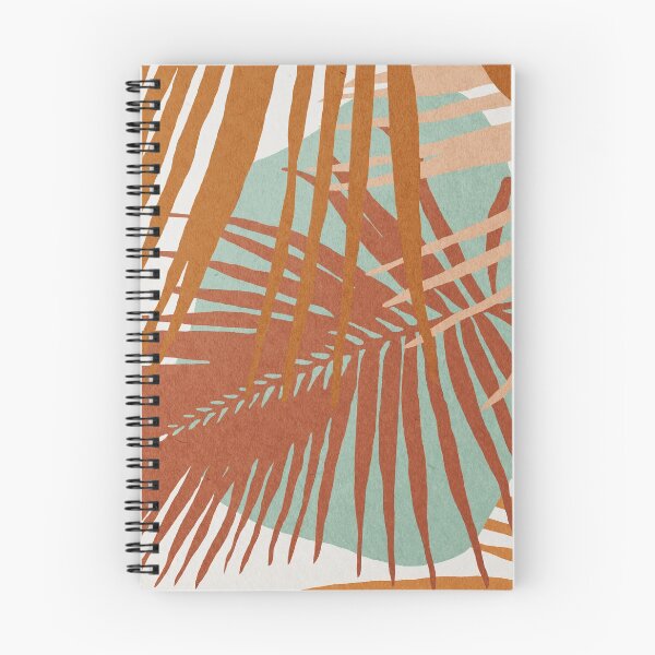 Item preview, Abstract palm leaves, Retro, Mid century art designed and sold by juliaemelian.